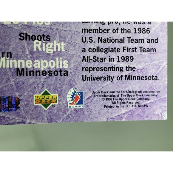 3 Vintage Upper Deck Be A Player Ottawa Collectible Hockey Trading Cards - Picture 9 of 9